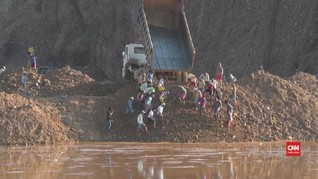 VIDEO: 126 Tewas akibat Longsor di Tambang Giok Myanmar