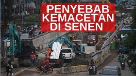 VIDEO: Imbas Pembangunan Underpass Senen Extension