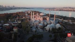 VIDEO: AS Tak Mau Turki Fungsikan Hagia Sophia sebagai Masjid