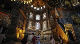 FOTO: Hagia Sophia dan Jejak Ibadah Dua Agama