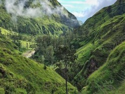 Pembukaan Jalur Torean di Rinjani Tengah Dikaji