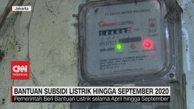 VIDEO: Bantuan Subsidi Listrik Hingga September