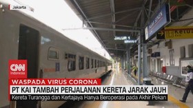 VIDEO: PT. KAI Tambah Perjalanan Kereta Jarak Jauh