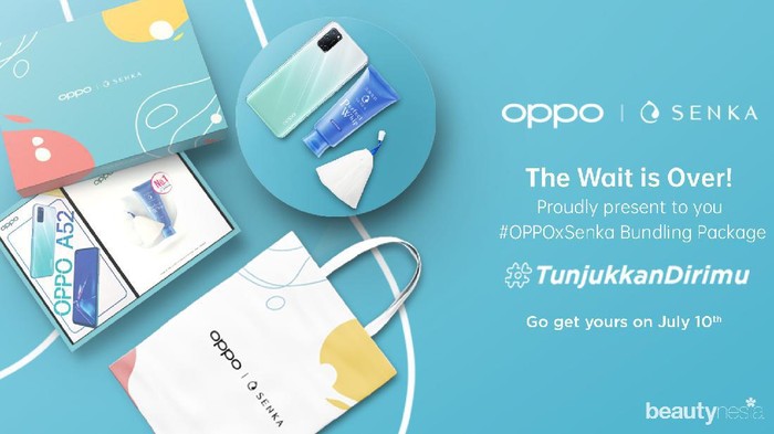 OPPO x Senka Luncurkan Kolaborasi Paket Spesial