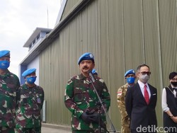 Video Panglima TNI Lepas Jenazah Pelda Rama yang Gugur di Kongo