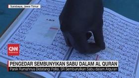 VIDEO: Pengedar Sembunyikan Sabu dalam Al Quran