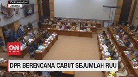 VIDEO: DPR Berencana Cabut Sejumlah RUU