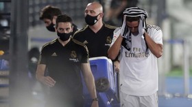 Sial Betul Raphael Varane saat Madrid vs Getafe