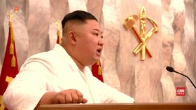 VIDEO: Kim Jong-un Klaim Penanganan Covid di Korut Sukses