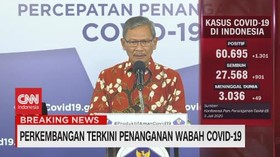 VIDEO: Update Corona 3 Juli: Tembus 60 Ribu, 27.568 Sembuh