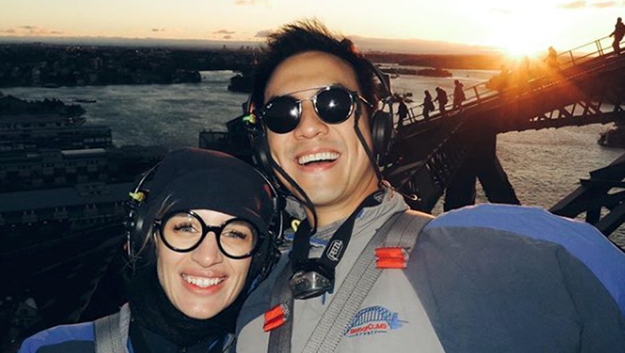 Viola Maria Manan, istri Daniel Mananta.