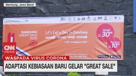 VIDEO: Adaptasi Kebiasaan Baru, Jabar Gelar 'Great Sale'