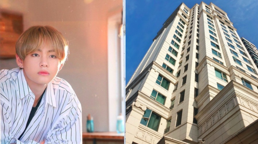 V BTS V BTS beli apartemen mewah