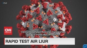 VIDEO: Berpacu Dengan Waktu Kembangkan Rapid Test Air Liur