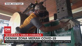 VIDEO: Polisi Antisipasi Masjid Jadi Klaster Corona di Demak