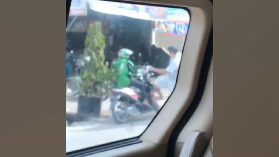 Driver Ojol Ditendang di Pekanbaru, Pelaku Sudah Ditangkap