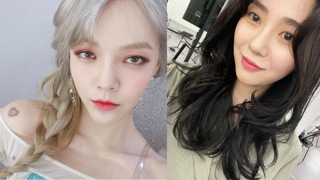 Foto Combo Jimin AOA dan Kwon Mina