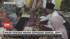 VIDEO: Nikah Dengan Mahar Sepasang Sandal Jepit