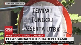 VIDEO: Pelaksanaan UTBK Hari Pertama di Jabar & Jatim