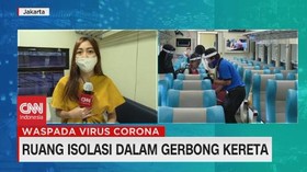 VIDEO: Ruang Isolasi Dalam Gerbong Kereta