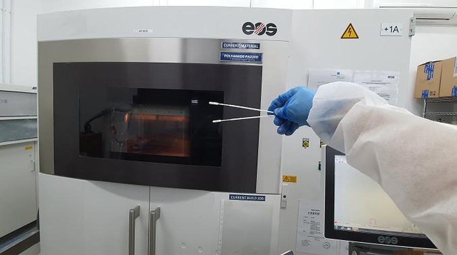 Swab stick dari 3D Printer