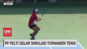 VIDEO: PP Pelti Gelar Simulasi Turnamen Tenis