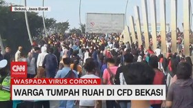 VIDEO: Warga Tumpah Ruah di CFD Bekasi