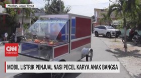 VIDEO: Mobil Listrik Penjual Nasi Pecel Karya Anak Bangsa
