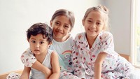 <p>Menikah dengan Aldi Bragi, pesinetron Ririn Dwi Ariyanti dikaruniai dua anak perempuan dan satu laki-laki. Dua anak perempuannya ini sering dikira kembar, Bunda. (Foto: Instagram @ririndwiariyanti)</p>