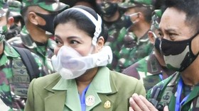 Mengenal Masker Berteknologi yang Dipakai Istri KSAD Andika