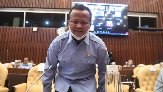 Wakil Ketua Komisi VI DPR Daniel Johan memastikan Menteri KKP Edhy Prabowo positif terkena corona. Kepastian didapat dari staf KKP.