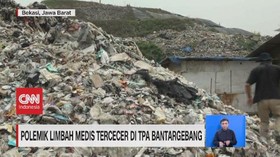 VIDEO: Polemik Limbah Medis Tercecer di TPA Bantargebang
