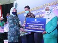 Kemnaker Salurkan Bantuan pada Pesantren dan UMKM Mojokerto