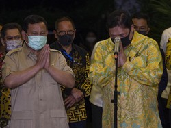 Pertemuan Prabowo dan Airlangga Juga Singgung Isu Reshuffle?