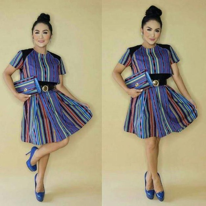 <p>Meski usia sudah kepala empat, penampilan Krisdayanti selalu modis dan menarik ya, Bunda. (Foto: Instagram @krisdayantilemos)    </p>