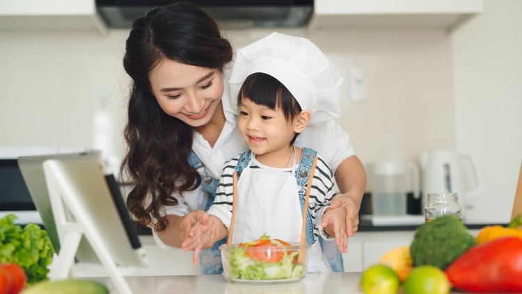 Masak bareng anak
