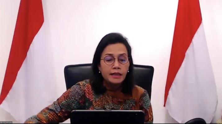 Menteri Keuangan Sri Mulyani memberikan Keterangan Pers Mengenai Burden Sharing Antara Pemerintah dan Bank Indonesia(Tangkapan Layar Youtube Kemenkeu RI) Menteri Keuangan Sri Mulyani memberikan Keterangan Pers Mengenai Burden Sharing Antara Pemerintah dan Bank Indonesia(Tangkapan Layar Youtube Kemenkeu RI)