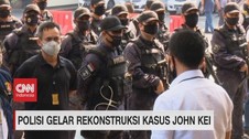 VIDEO: Polisi Gelar Rekonstruksi Kasus John Kei