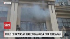 VIDEO: Ruko di Kawasan Harco Mangga Dua Terbakar
