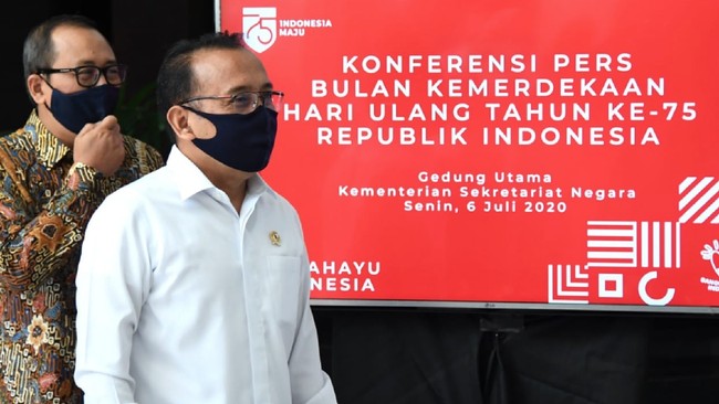 Salah seorang staf khusus Mensesneg Pratikno dilaporkan positif terinfeksi virus corona.