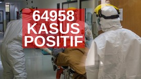 VIDEO: 64.958 Kasus Positif Covid-19 di Indonesia