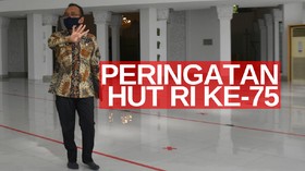 VIDEO: Upacara HUT Ke-75 RI Digelar Virtual