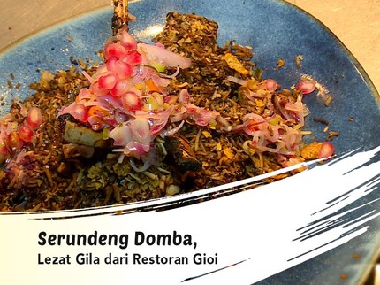 Serundeng Domba, Lezat Gila dari Restoran Gioi