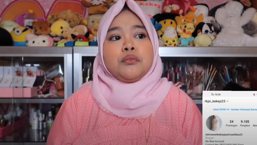 Kekeyi klarifikasi soal akun Instagram-nya dinonaktifkan