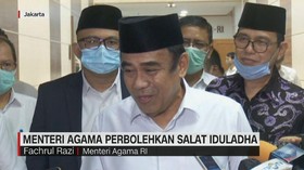 VIDEO: Menteri Agama Perbolehkan Salat Idul Adha