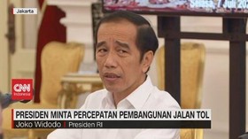 VIDEO: Presiden Jokowi Minta Percepatan Pembangunan Jalan Tol