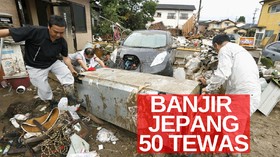 VIDEO: 50 Orang Tewas, Puluhan Lainnya Hilang Akibat Banjir