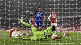 Top Skor Liga Inggris: Vardy Jaga Jarak dengan Aubameyang
