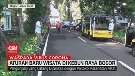 VIDEO: Aturan Baru Wisata di Kebun Raya Bogor