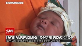 VIDEO: Bayi Baru Lahir Ditinggal Ibu Kandung